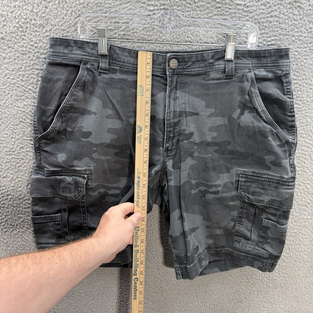 Red‎ Head Shorts Mens 38 Gray Camouflage Cargo Stretch Outdoors Hiking Workwear - Picture 6 of 9
